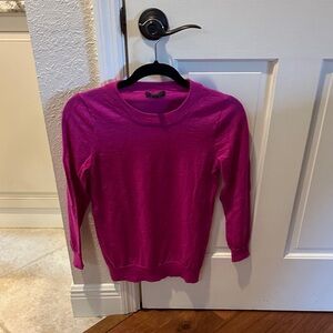 J. Crew Women's Sweater in Vibrant Pink